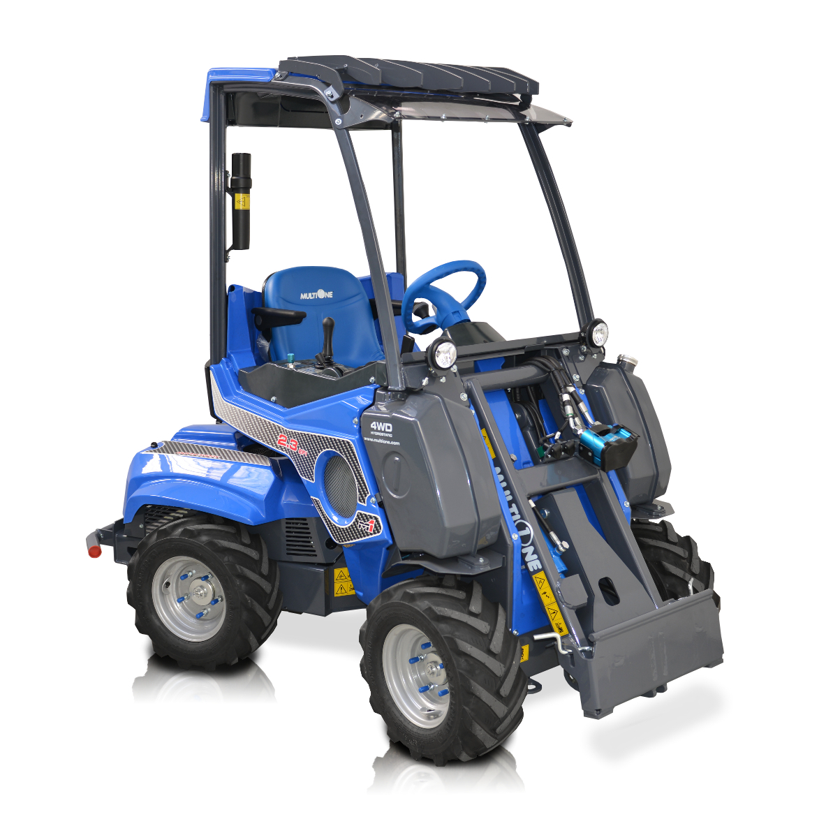 Small Mini Articulated Loader 2 Series Multiones