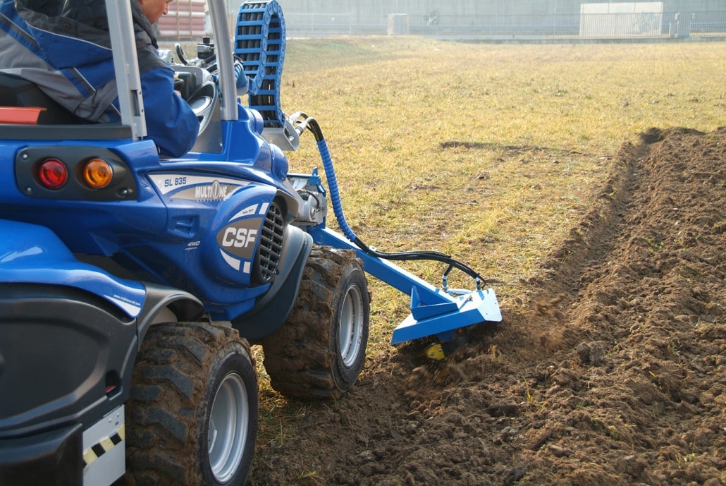 power plough rear