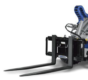 pallet fork with side shift