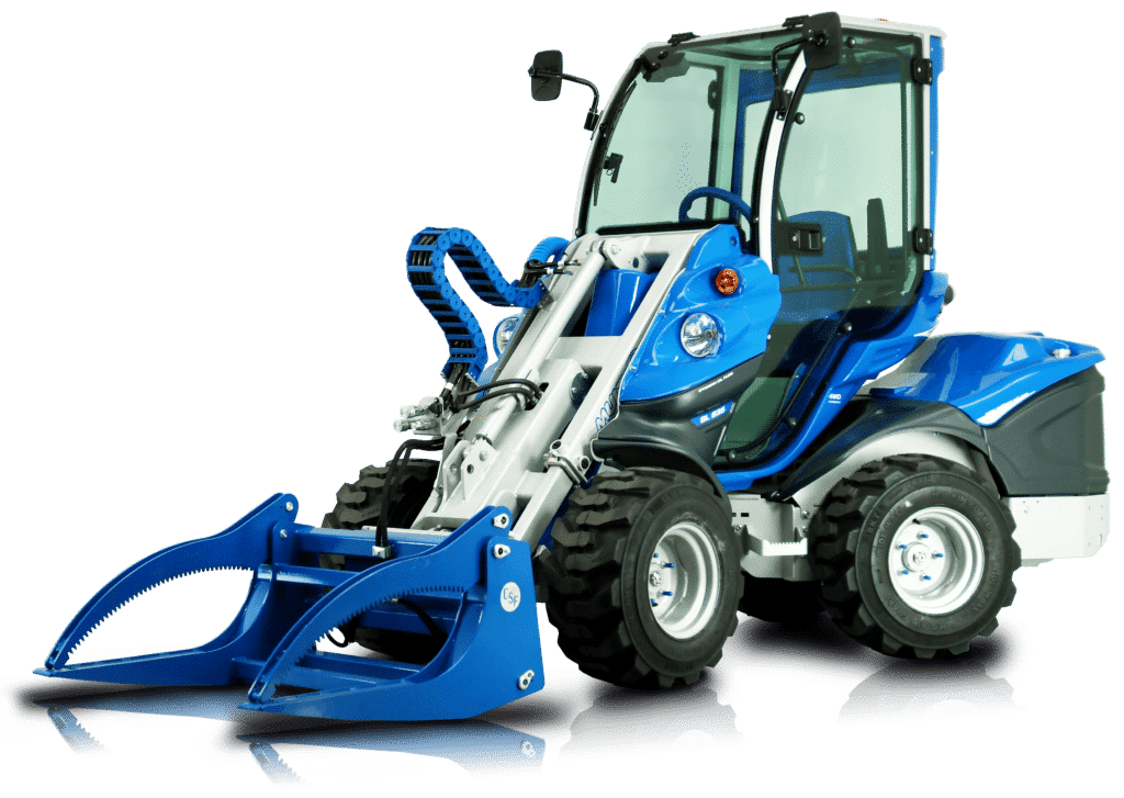 Pinza per tronchi / Tree shear 3/4 lato sinistro