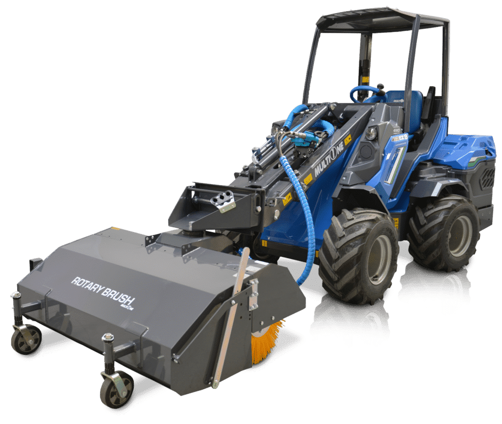 Spazzatrice con raccolta / Sweeper With Collector